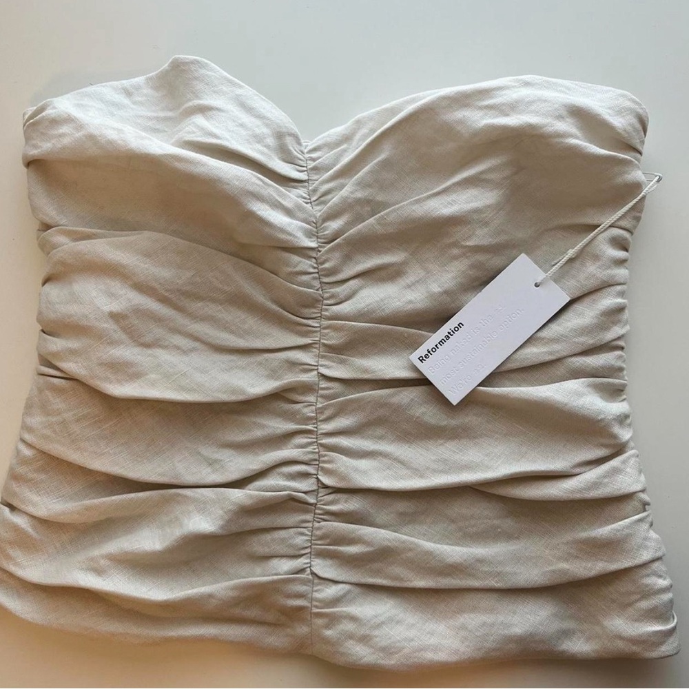 Reformation Cream Camisole Top - Picture 2 of 3